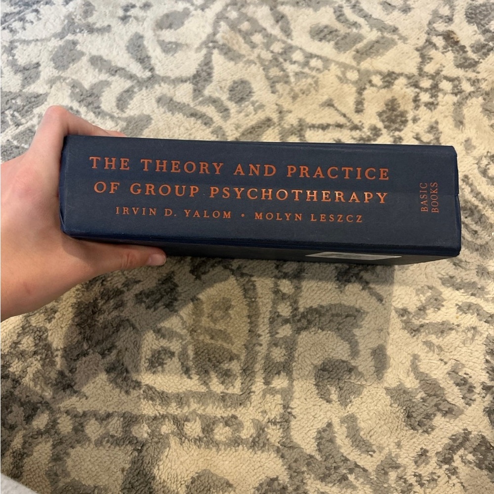 The Theory and Practice of Group Psychotherapy